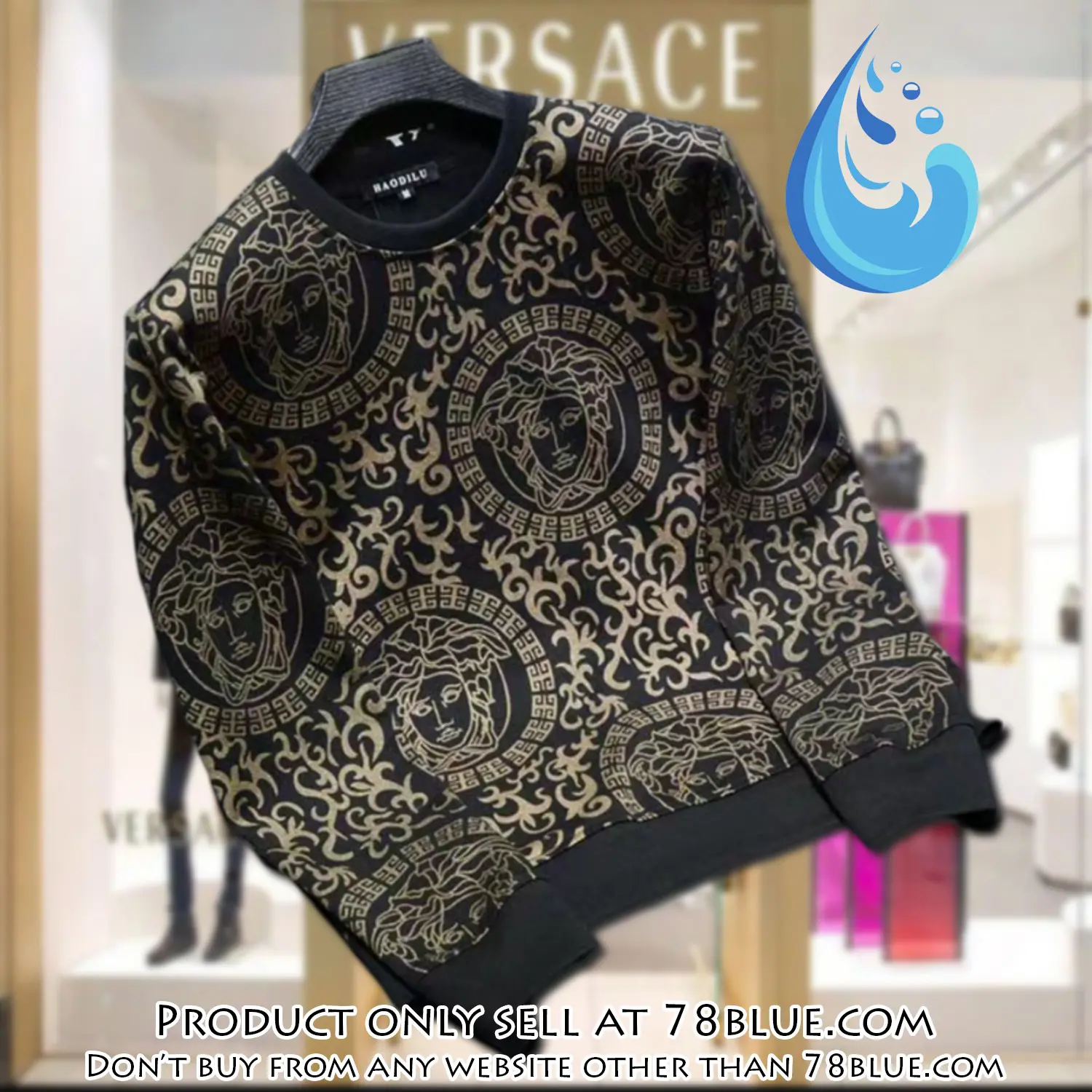 Versace luxury ugly sweater for winter lzu1410 78b1636361